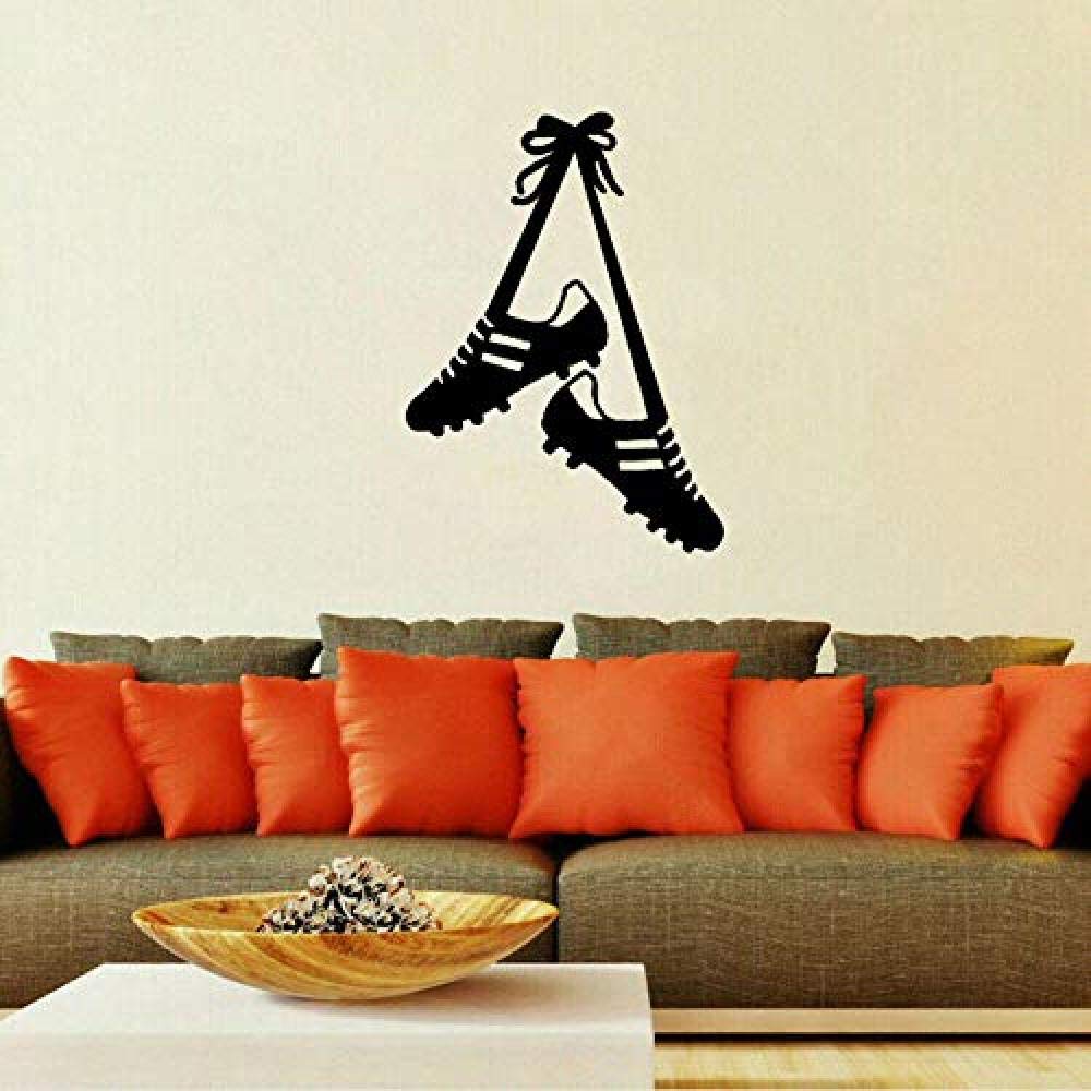 Wandaufkleber coolsten fußball PVC Stiefel fußball Kinder Jungen Sport 45 2 cm * 63 cm