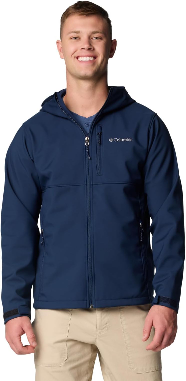 Mens Ascender II Hooded Softshell Rain Jacket