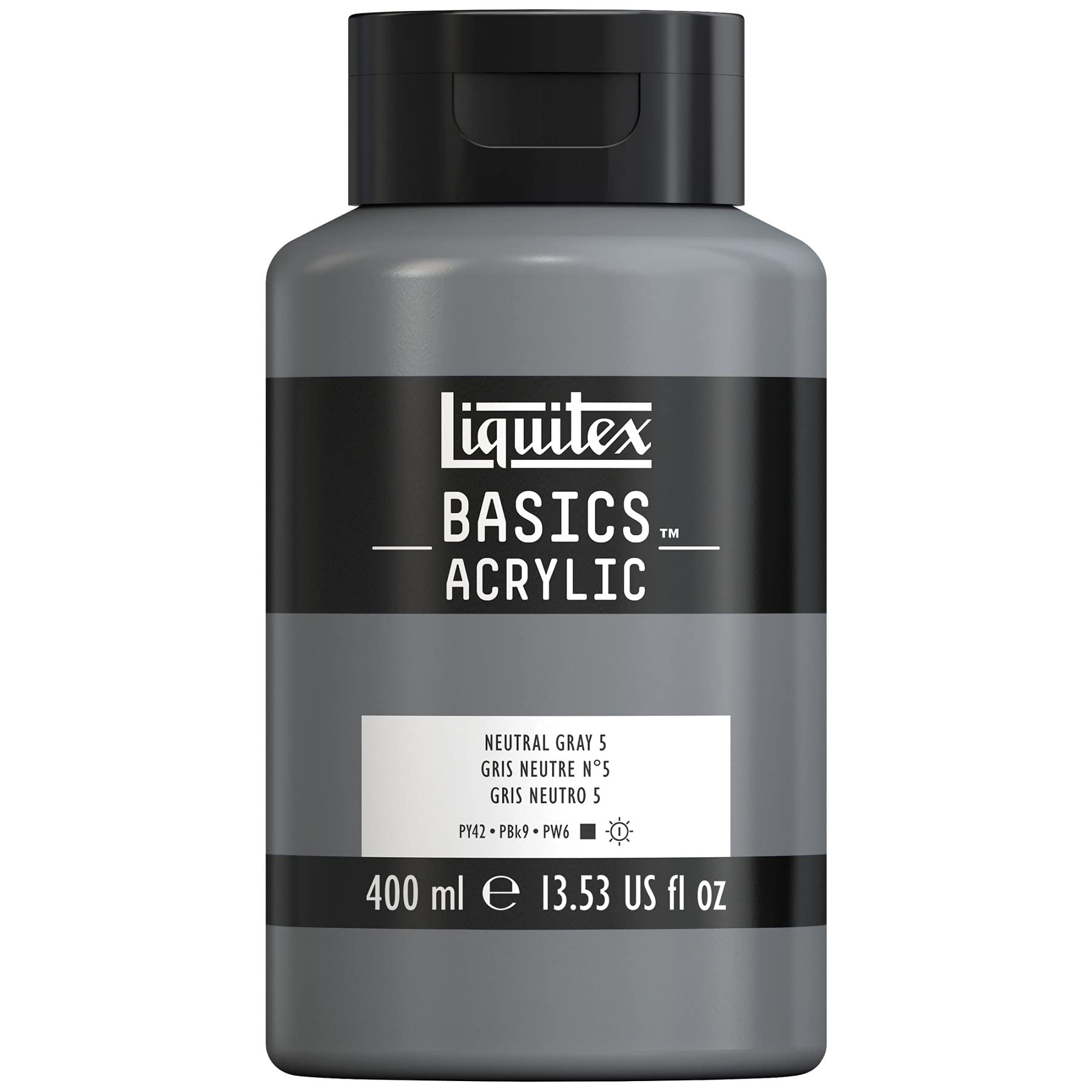 Liquitex Basic Acrylic - Tubo de Pintura Acrílica, 118 ML, Blanco (Blanco De Titanio) — view 131