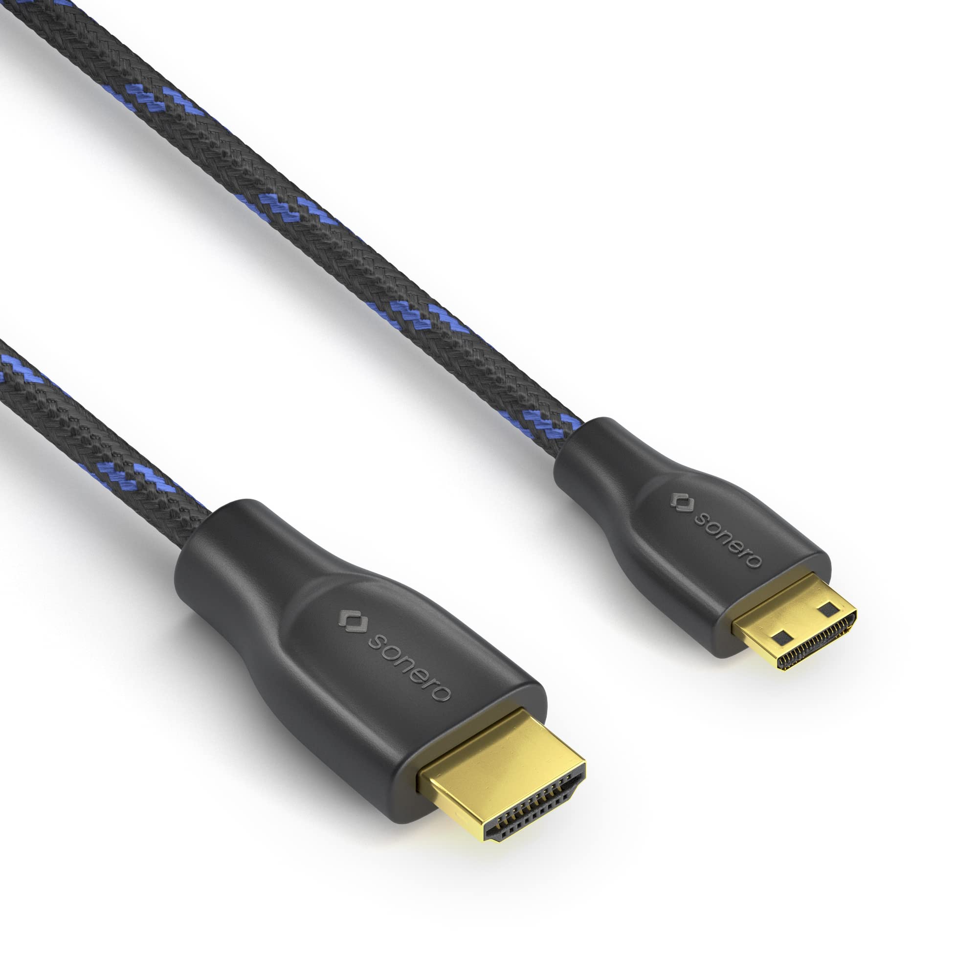 Sonero® 4K Mini HDMI to HDMI Cable, Premium High Speed, 4K 60Hz, Mini HDMI Male to HDMI Male, Gold-Plated Contacts - Image 4