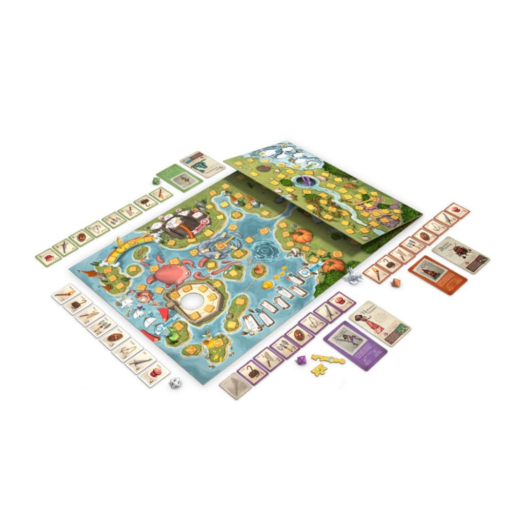 LUCKY DUCK GAMES La Clef du Royaume - Jeu de Société - De 2 à 5 Joueurs - A Partir de 7 Ans - Version Française | Explorez un donjon mystérieux et affrontez ses gardiens redoutables - de 2 à 5 aventuriers - version française complète