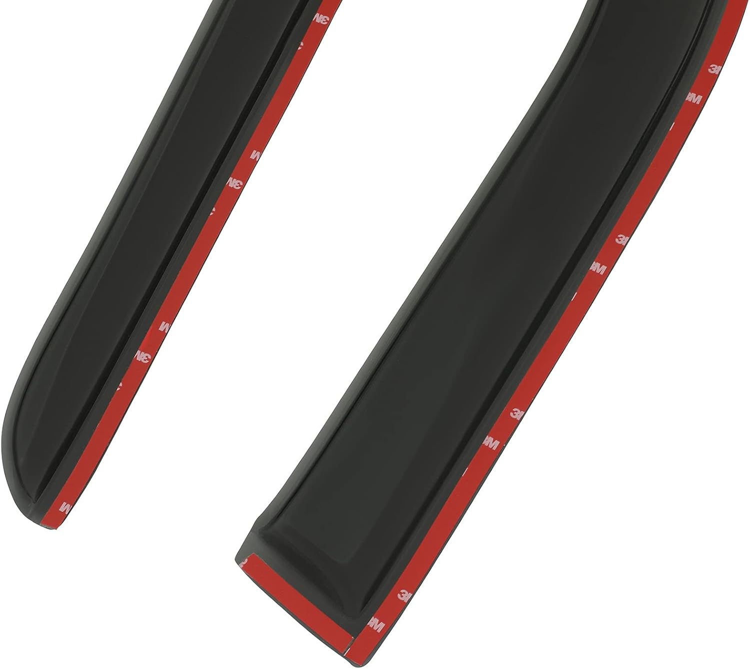 OCPTY Window Visors Fits For Explorer 2011 2012 2013 2014 2015 2016 2017 2018 2019 Tape-on Rain Guards Side Window Deflectors 4 Pieces