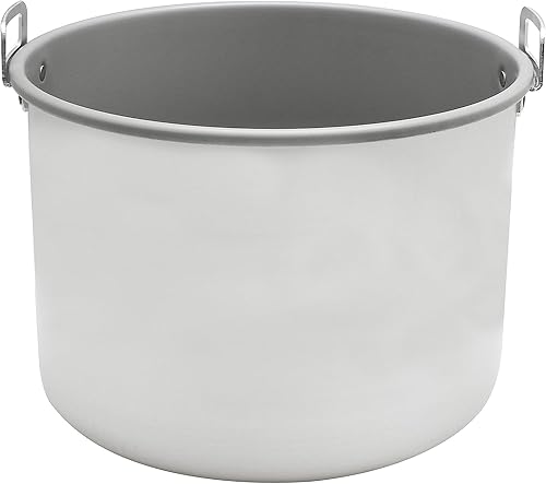 -50 tazas de aluminio recubierto de teflón calentador de arroz olla interior - Mantener caliente hace sopas, guisos, cereales calientes, olla