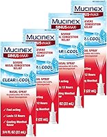 Vista 17 de mucinex sinus-max Full Force Decongestant Spray Nasal, 0.75 onza, paquete de de 1, 1, 1