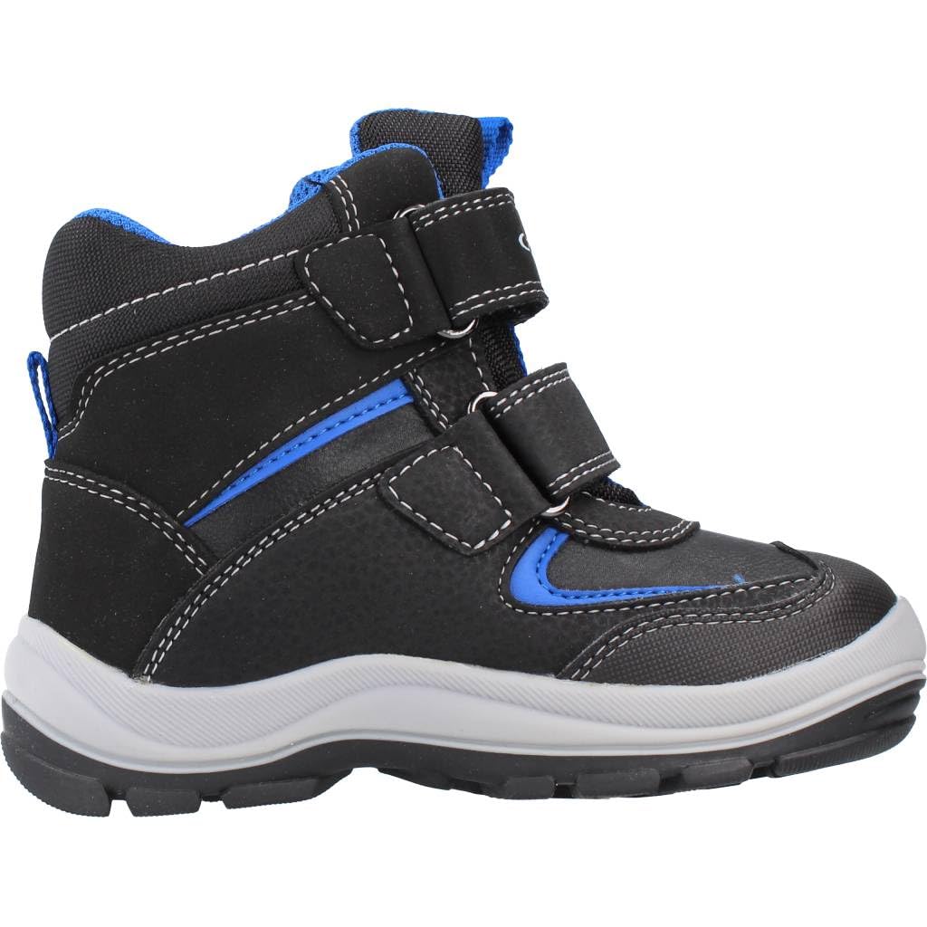 Geox Buty chłopięce FLANFIL Boy WPF, małe dziecięce buty zimowe, wodoszczelne, czarny - Schwarz Black Royal - 21 EU