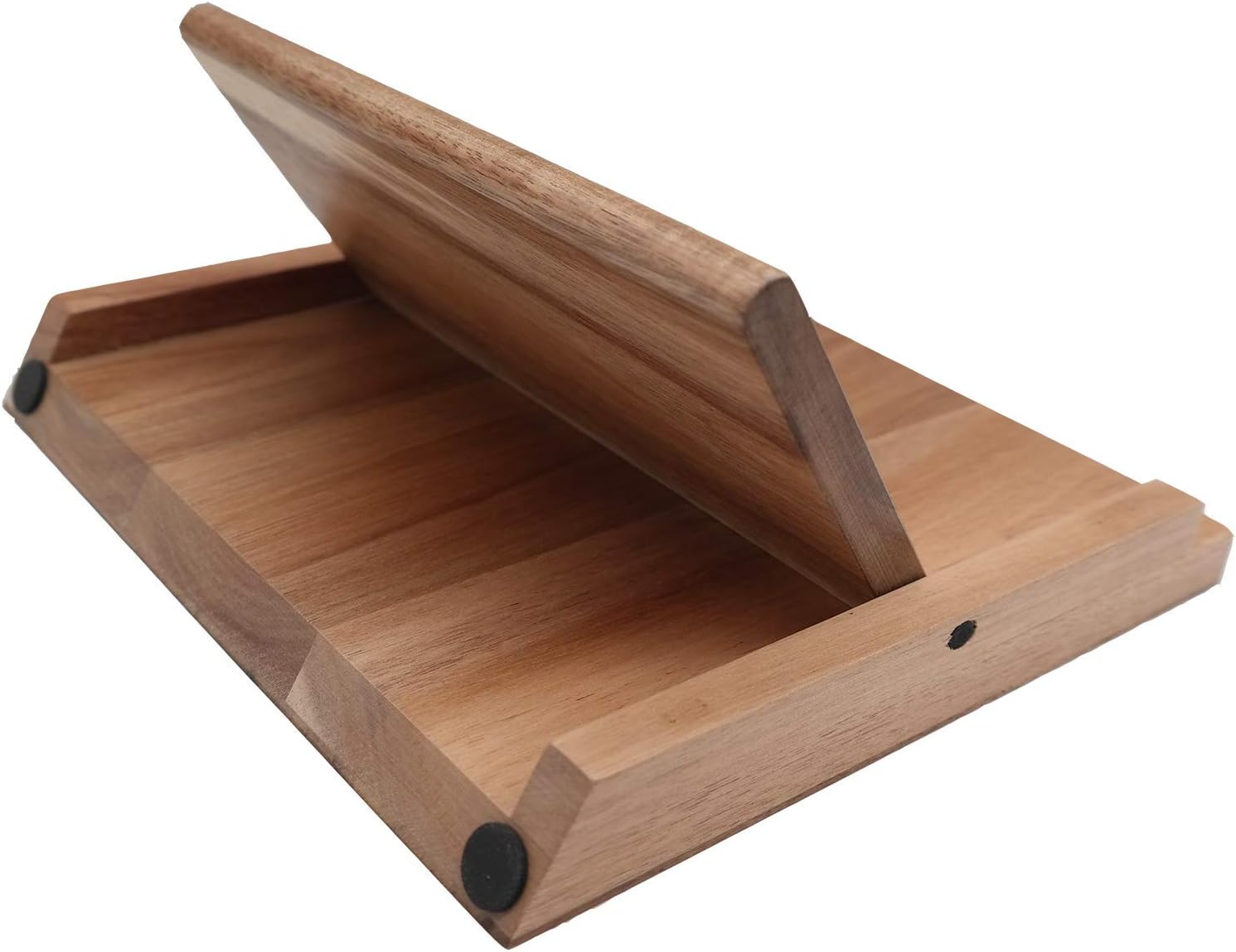 Black Friday - 70% OFF Kitory Knife Stand Magnetic Knife Block Acacia Wood Knife Storage Board Kitchen Knives Holder Wooden Cutlery Display Stand Storage Rack with One Side Magnetic, No Need to Assemble(9.5'' W 8.58'' L)