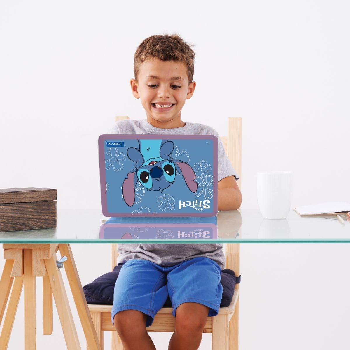 Lexibook, Disney Stitch, Bilingual Educational Laptop Disney Stitch, 170 Activities in English/German, JC599Di3 - Image 3