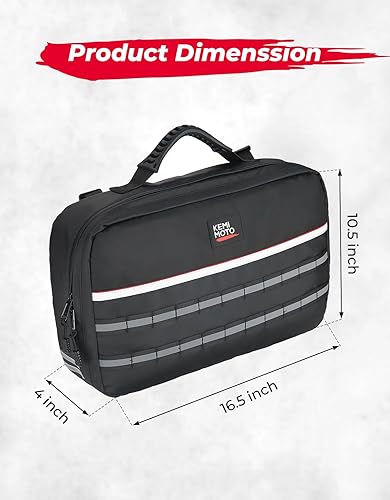 Miniatura 8 de KEMIMOTO Bolsa de almacenamiento para correas de transmisión de herramientas, apto para carrito de golf UTV, ATV, tela de TPU resistente al agua de