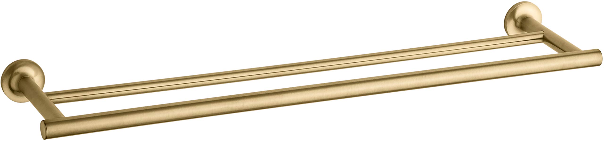 Kohler K-14375-2MB Purist-Towel Bar, Vibrant Brushed Moderne Brass