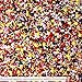 Sprinkle Pop Mouse Ears Sprinkle Mix| Black Red Yellow White Sprinkles with Mouse Ears Confetti| Mickey Themed Sprinkles Made in USA for Decorating Birthday Cakes Cookie Cupcakes Ice Cream, 2oz