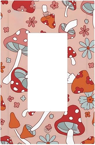 Miniatura 126 de Deep Blue Sea Turtles 1 Gang Outlet Covers Duplex Receptáculo Placa de pared Decorativa Eléctrica Placa Delantera Interruptores de Luz para Cocina