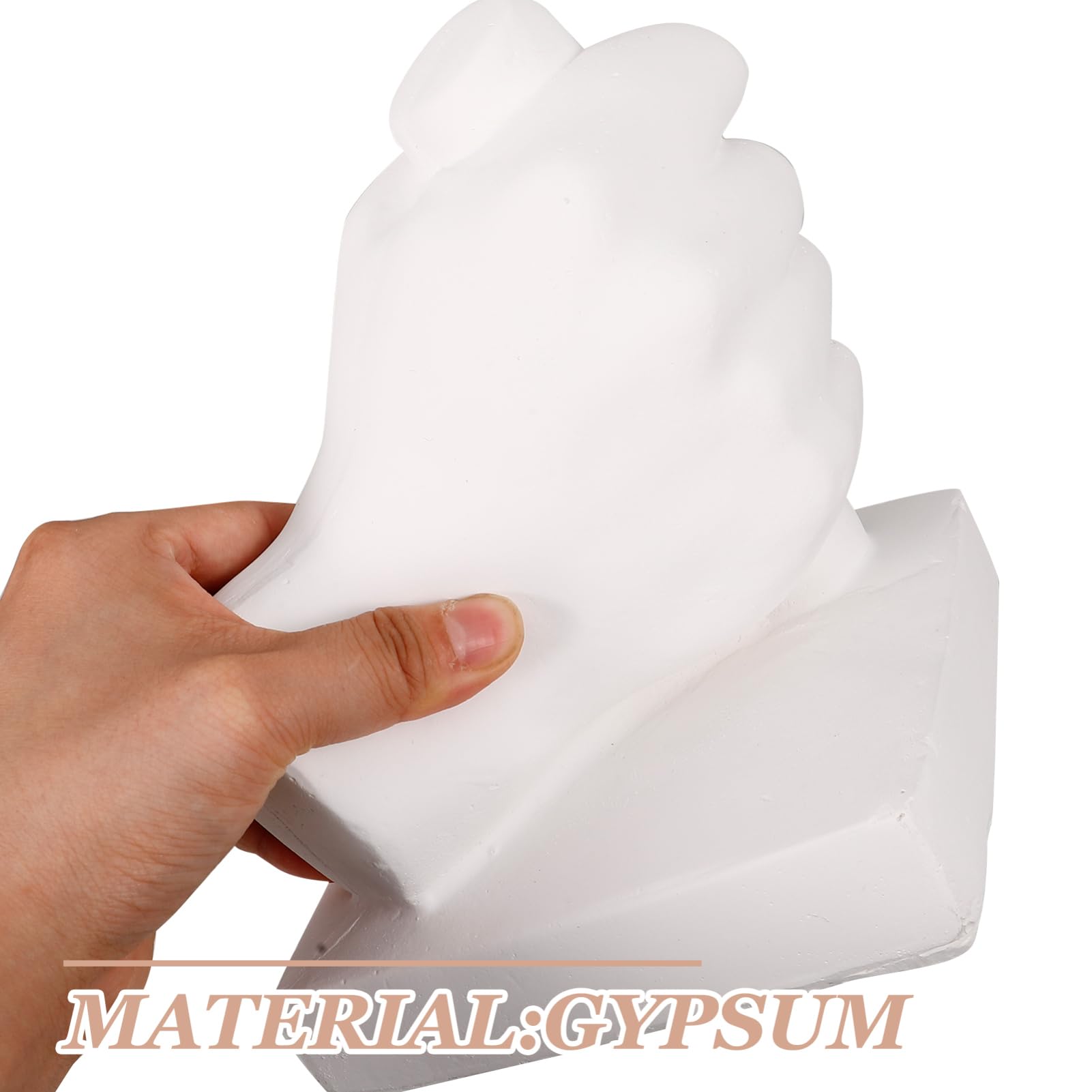 LALAFINA Artistic Gypsum Foot Sculpture Detailed Sketch Hand Mold for Creative Learning