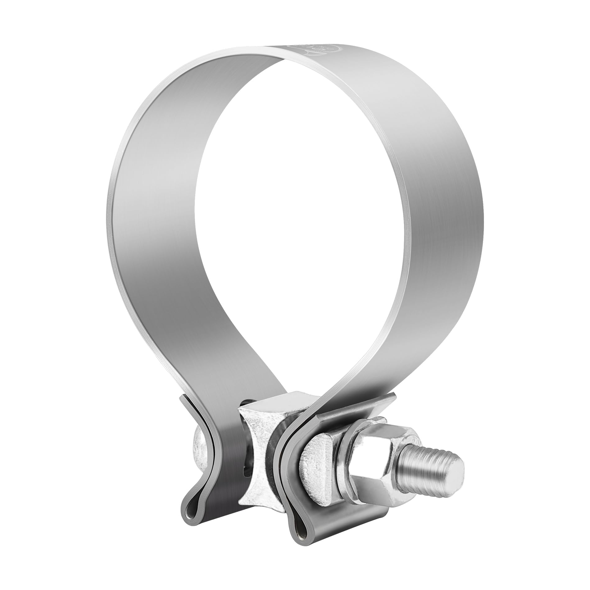 EVIL ENERGY 2.0 Inch Exhaust Clamp,Narrow Band Muffler Clamp Stainless Steel for Pipes,Mufflers,Catalytic Converters