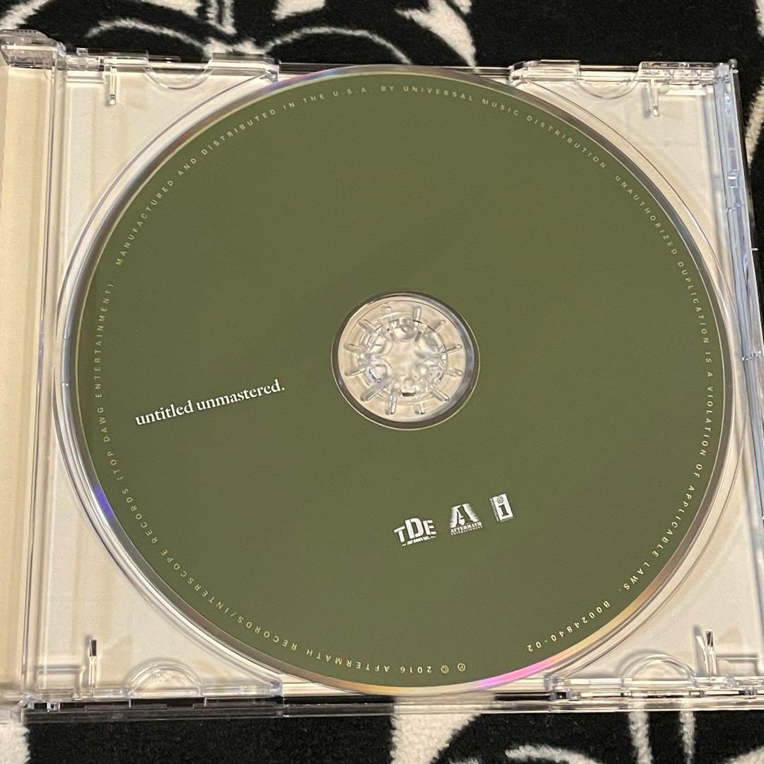 : ケンドリックラマー 公式サイト限定 直筆サイン入 CD