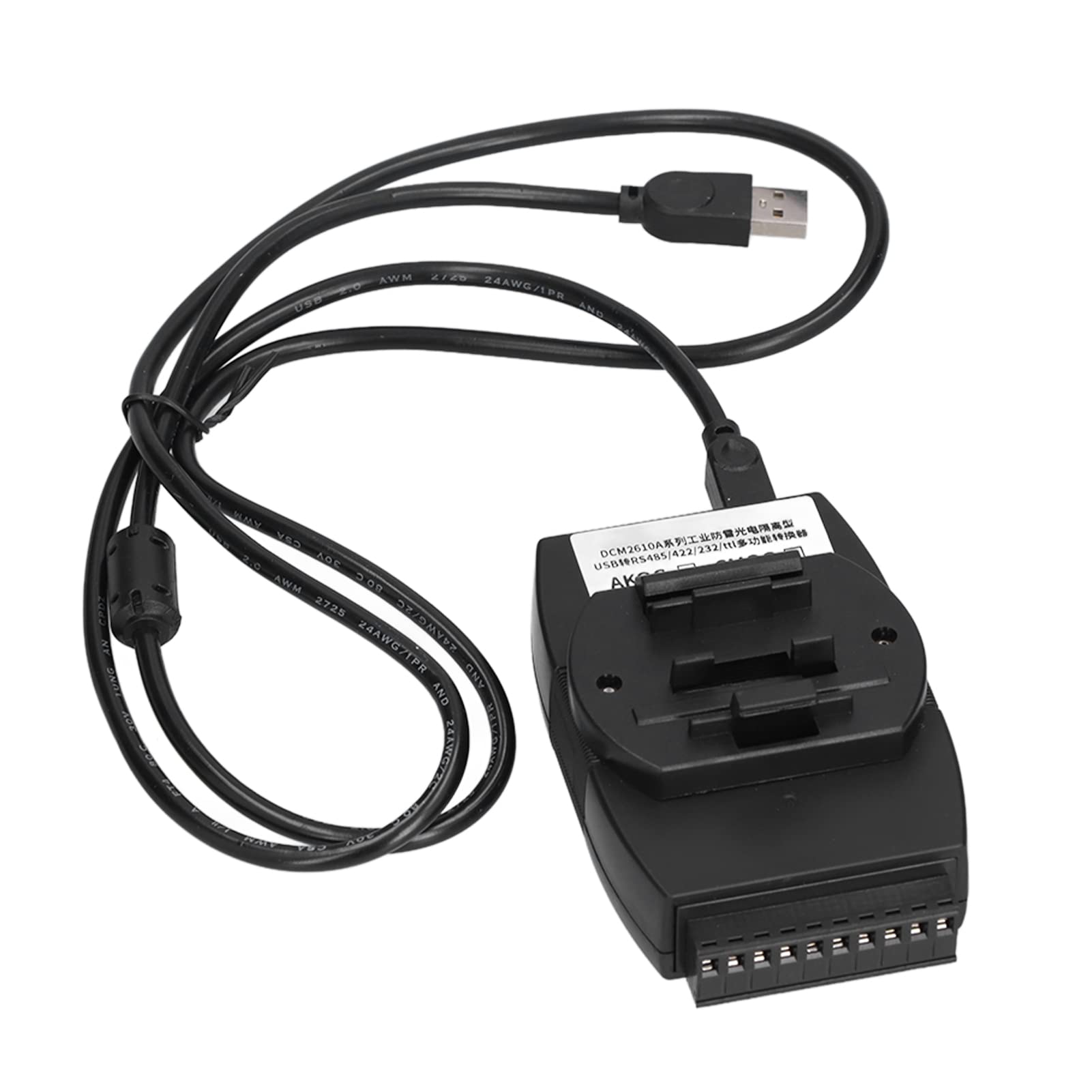 Tyenaza Adaptador USB a Convertidor 5 en 1 Aislamiento de Grado Industrial a 422/232/ttl DCM2610A ((Chip FTDI Velocidad de 12 MB))
