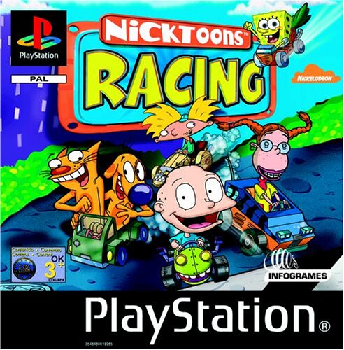 Nicktoons Racing - [PS1]