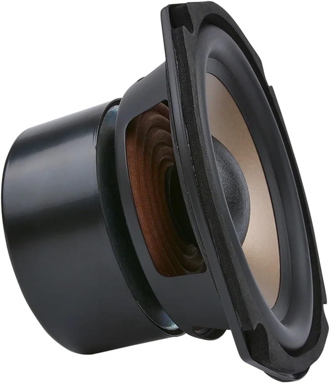 1Pcs 5.25 Inch Subwoofer Speakers 4 8 Ohm 100W HiFi bass Audio Music Woofer Bookshelves Home Theater Loudspeaker(4 Ohm Speaker)