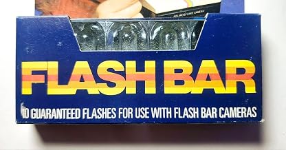 Flashbar for Instant Camera – 10 Flash Bulbs Compatible with SX-70 Cameras