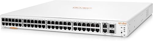 Aruba Instant On 1960 Interruptor inteligente de 48 puertos Gb - 48x 1G 2X SFP+ 2x10GBase-T (JL808A#ABA)