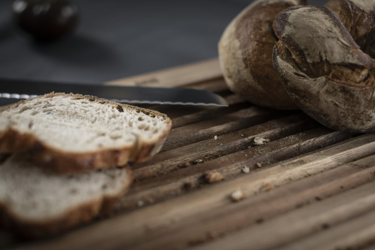 Kuhn Rikon CULINARY FORGED Akazie Brotschneidebrett, Braun
