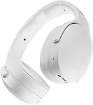 Skullcandy Crusher Evo Bluetooth Wireless Headphones with Multi-Sensory Bass, Sound Insulation, Circum-Aural Adjustment, Up to 40 Hours of Battery Life, Microphone for Android iPhone - Genuine Black