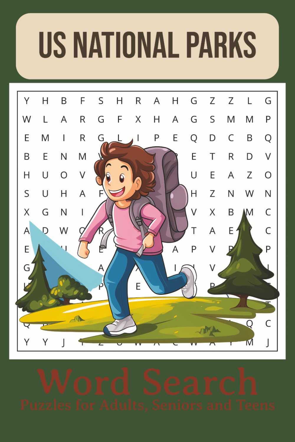National Parks Word Search Puzzle Book: Word Searches with Easy to Read Print, about Wildlife, Famous Landmarks, Hiking, and More | 6x9 inches, 110 ... Enthusiasts. (World Explorer Word Searches)