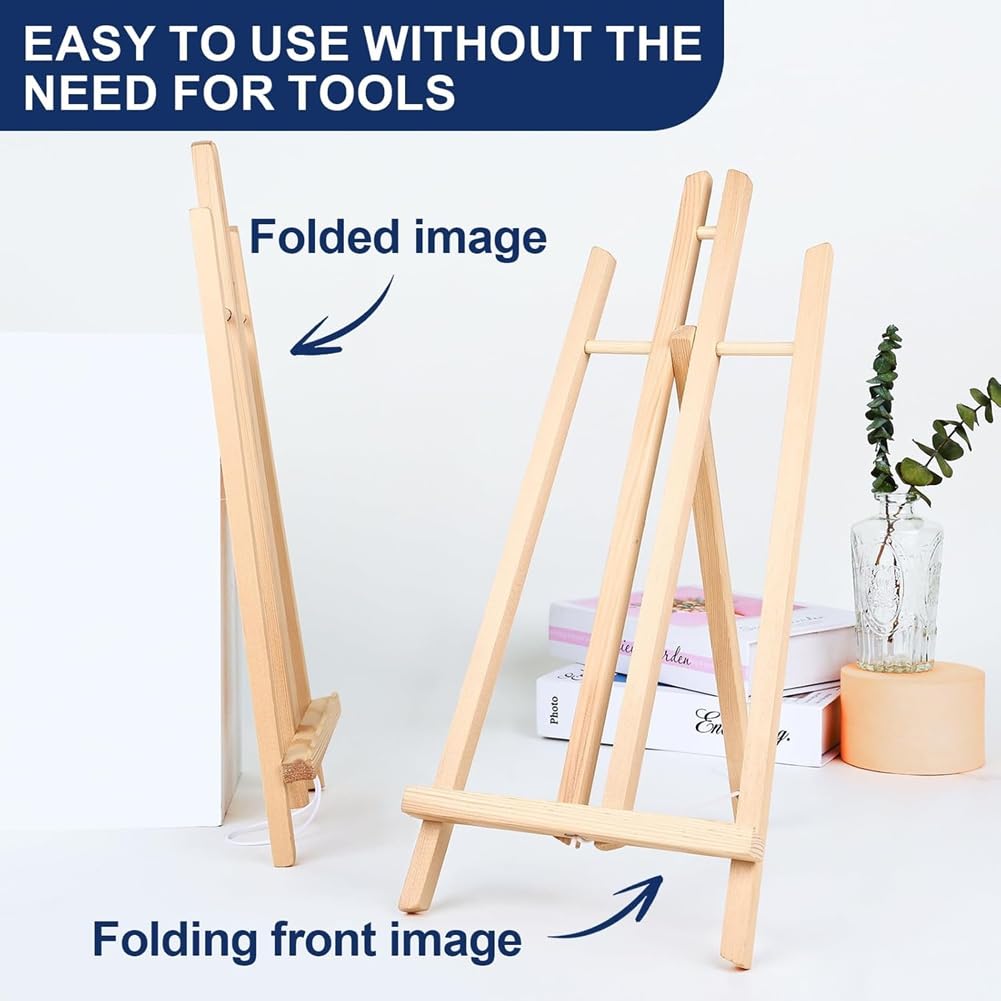Caballete de mesa, caballete para pintar, caballete para pintar, caballete de mesa para estudiantes para pintar, caballete de pintura para lienzo
