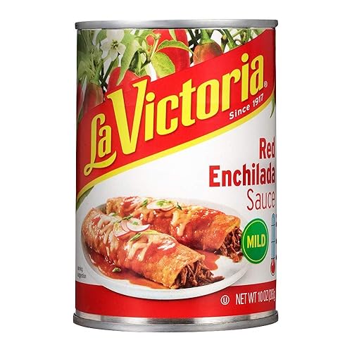La Victoria Salsa tradicional de enchilada roja suave, 10 onzas (paquete de 12)