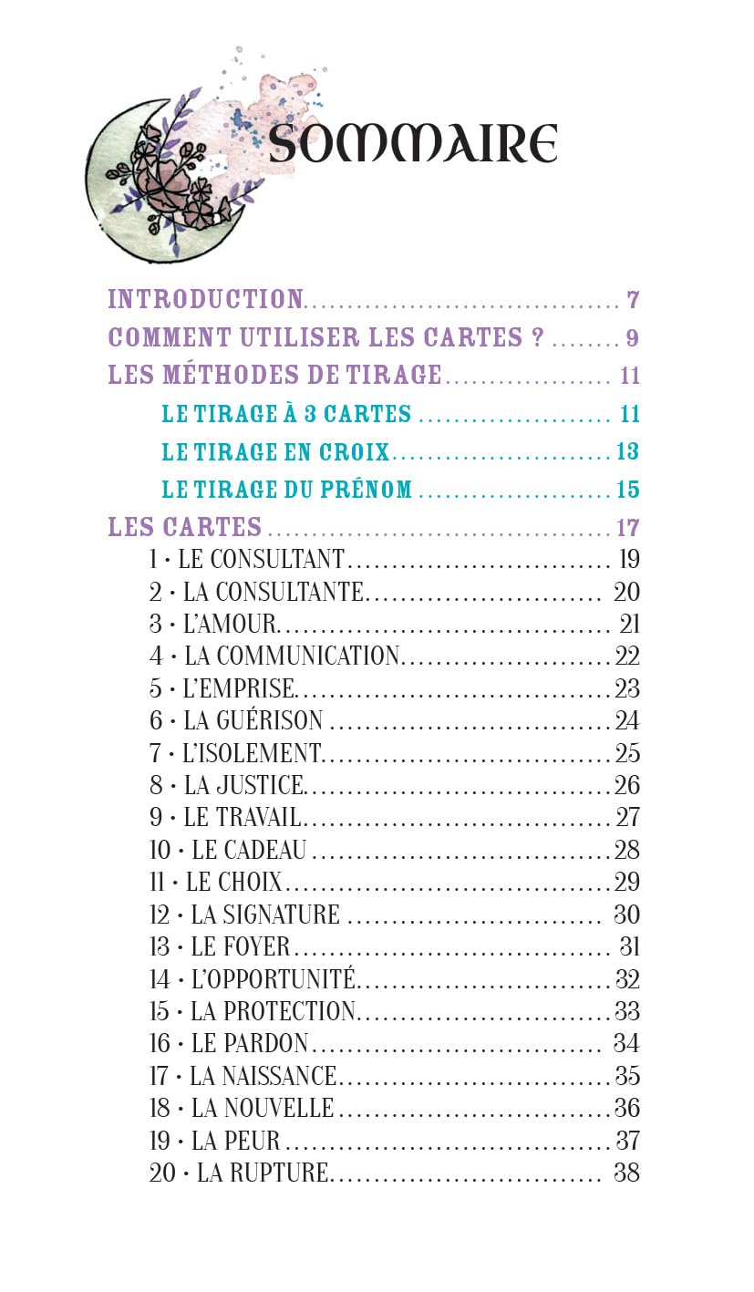 Le sens de sorcière - Cartes oracle