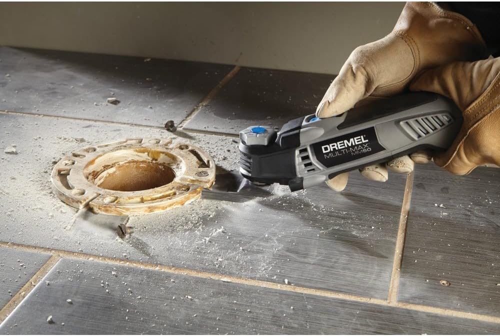 Dremel MM482B-4 1-1/4 in. Wood and Metal Flush Cutting Oscillating Blade