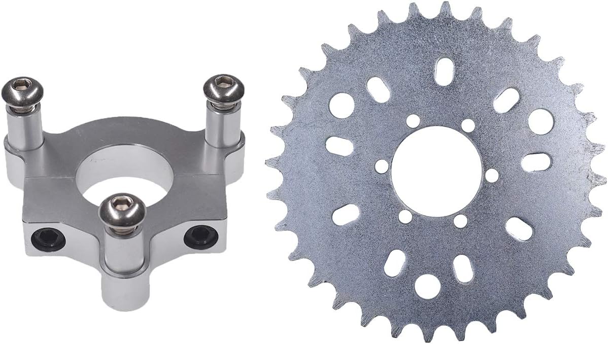 sthus 40T Sprocket Adapter Fit 415 Chain 49cc 50cc 66cc 80cc 2 Stroke Motorized Bike