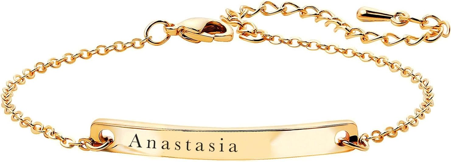 Personalized Bracelet Gift For 8 Years Old Girls for Childrens Jewelry