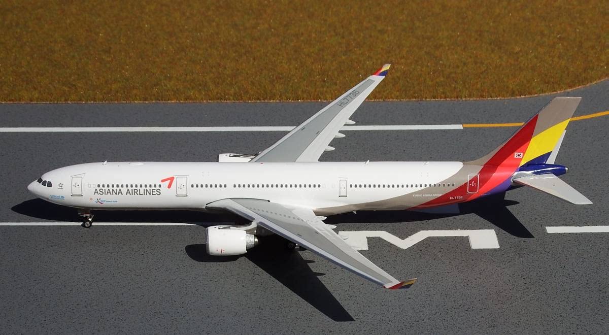 【廃盤】アシアナ航空 A330-300 1/400 Phoenix A330-300 アシアナ航空 HL7793 1/400 [11106]
