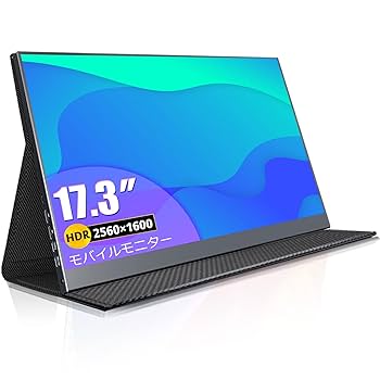 【訳あり】モバイルモニター 17.3インチ 2560x1440 非光沢パネル 訳あり】モバイルモニター 17.3インチ 2560x1440 非光沢パネル