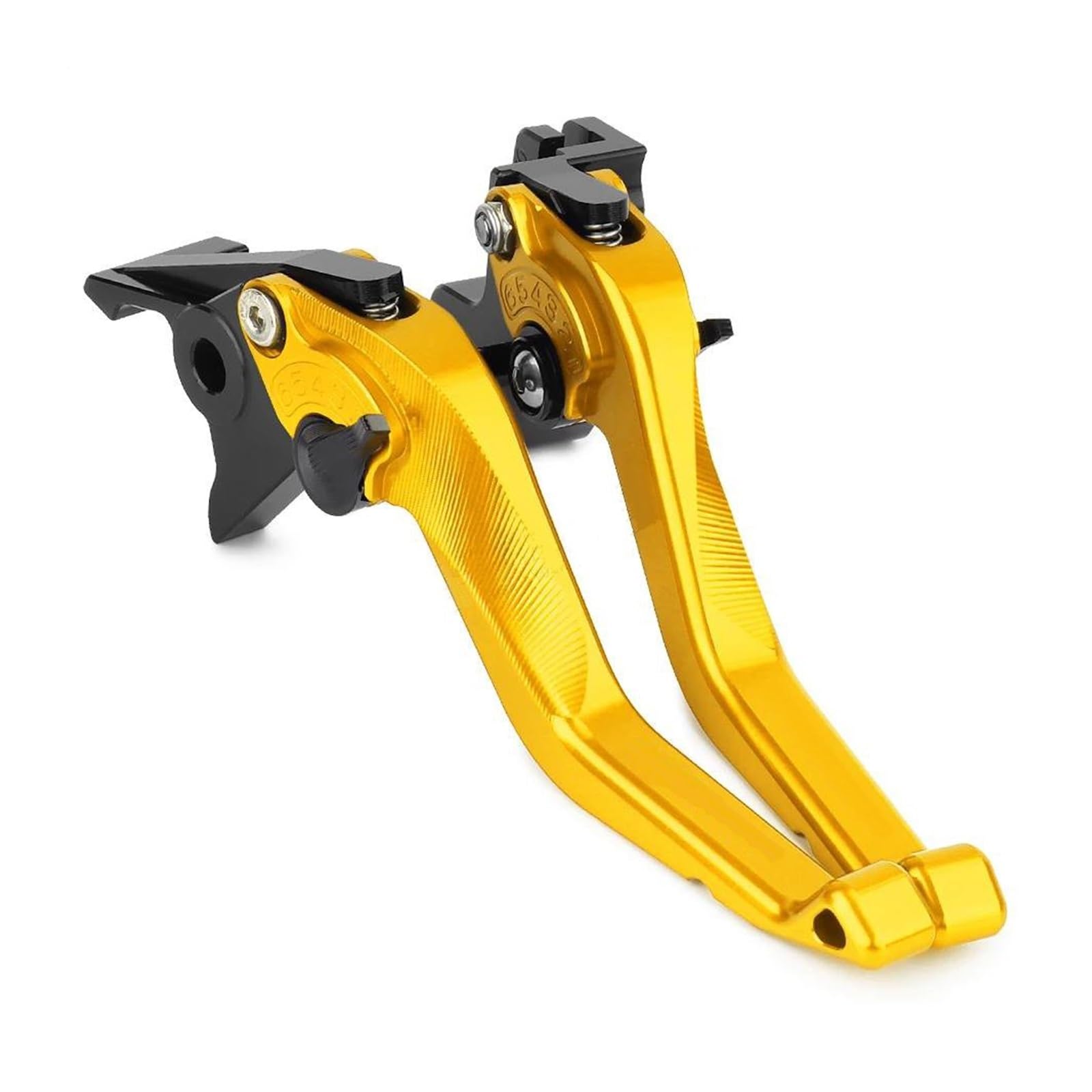 Usqbuzhhk Gold Brake Clutch Lever Motorcycle Adjustable Brake Clutch Lever For Fazer Fzs 600 Fzs600 1998-2003(Gold)