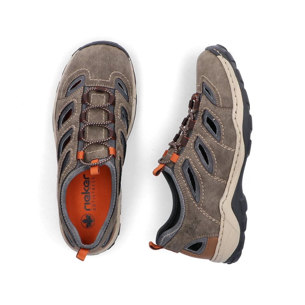 Rieker Herren Slip-On Sneaker 08065, Männer Halbschuhe