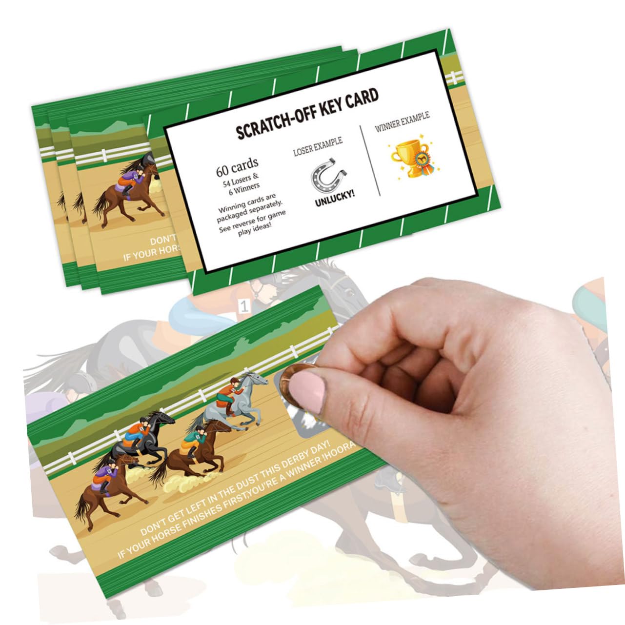 VILLCASE 5 Ensembles Cartes à Gratter Autocollant Jeu De Billets à Gratter Carte à Gratter De Dessin Animé Jeu De Grattage De Fête Cartes De Souhaits à Gratter Papier