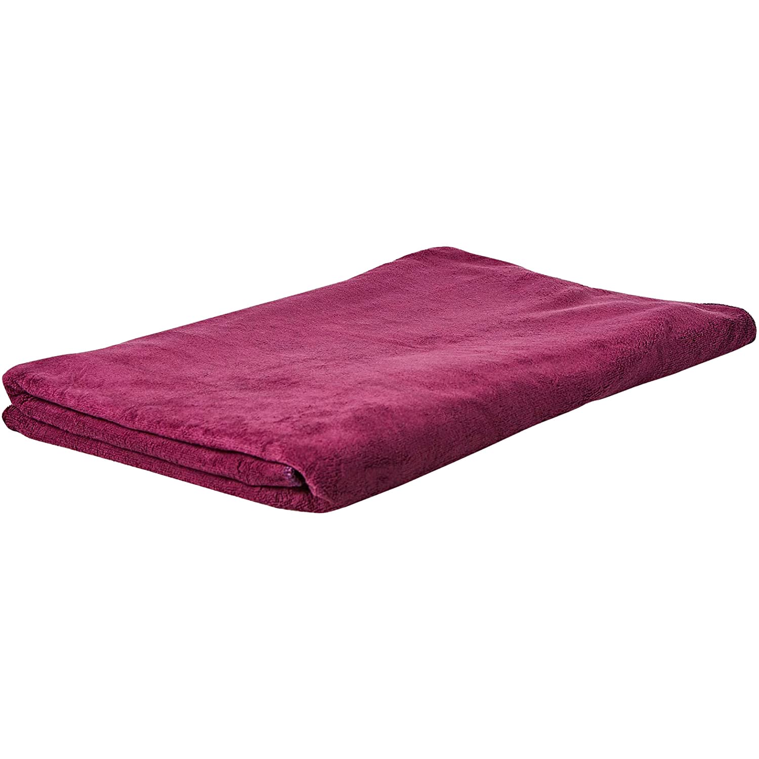 Enjoyhouse Microfiber Towel 70x140 cm Bath Towel Microfiber Soft, Durable and Light Weight (Wine Red)
