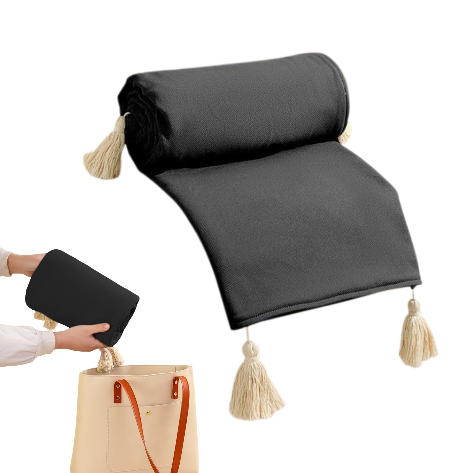Coperta termica portatile, scialle elettrico riscaldante, 3 velocità | sciarpa termica elettrica, per ufficio, casa, viaggio, inverno, collo, spalle campeggio all'aperto