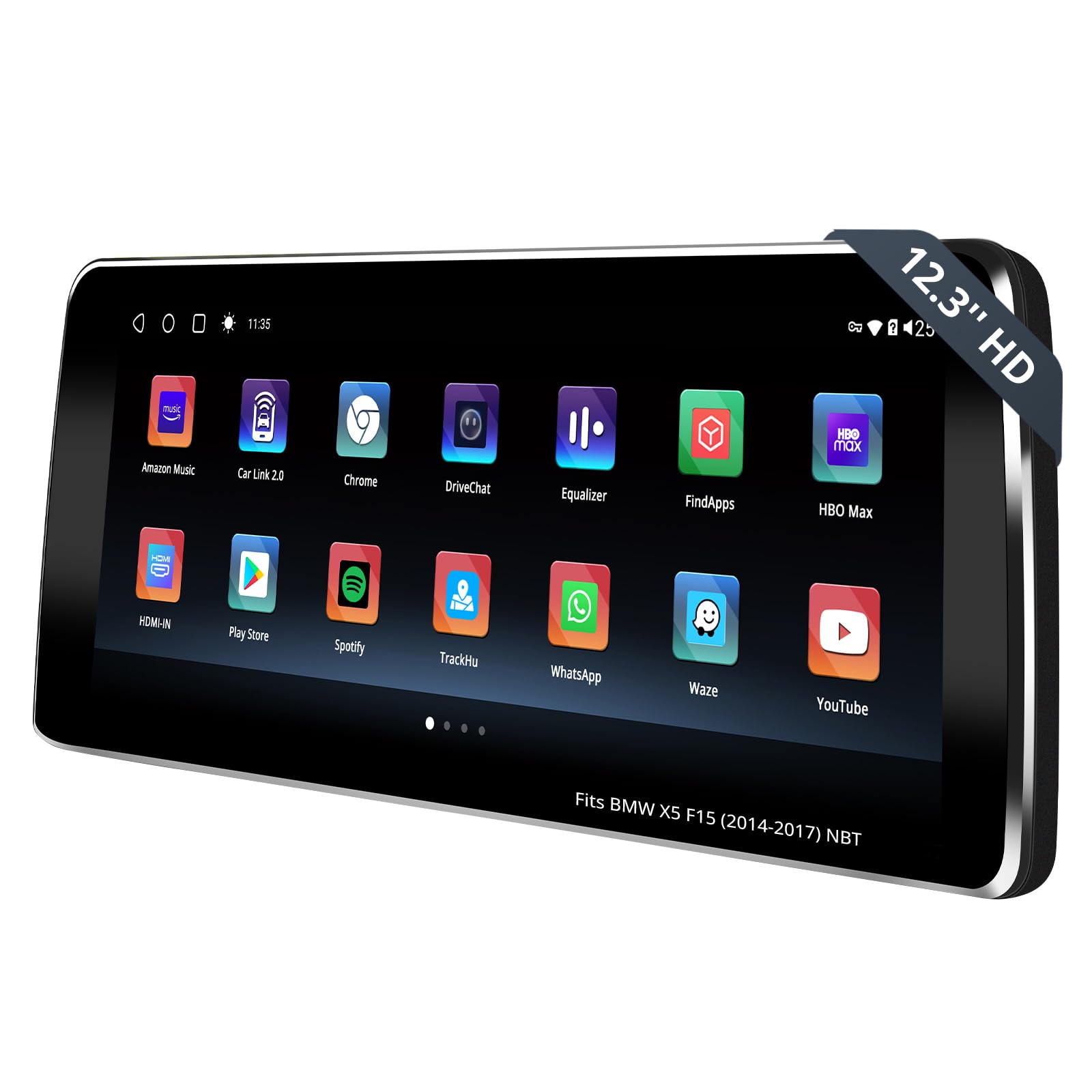 ATOTO 12.3" Android Car Stereo Compatible with BMW X5 Series F15 2014-2017 NBT System, Ke…