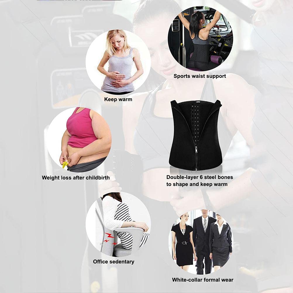 Waist Trainer pas wyszczuplający, damski, pas do odchudzania, sportowy efekt sauny, gorset talii, pas do sauny, dla kobiet i mężczyzn