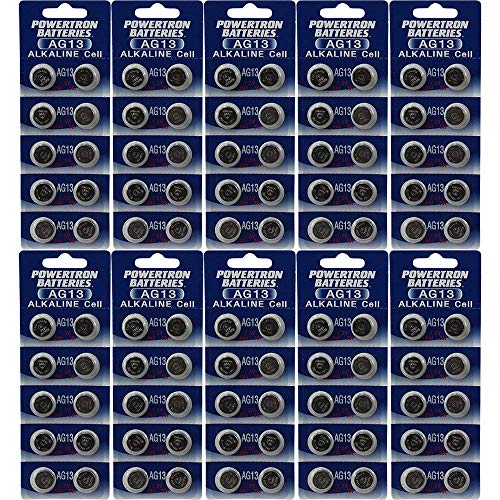 100 AG13 LR44 A76 357 357A 303 SP76 L1154 SR44W 157 4276 PX76A RW82 EPX76 G13 Battery Retail Packs of 10