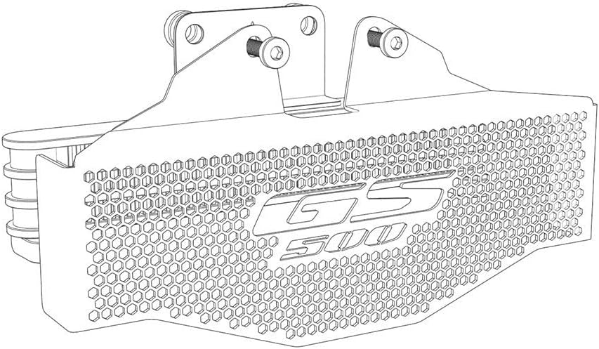 for GS500 GS500F K4/K5/K62004-2016 2015 2014 2013 Radiator Guard Grille Shield Engine Cooler Bezel Protector Mesh Cover Parts Radiator Shrouds