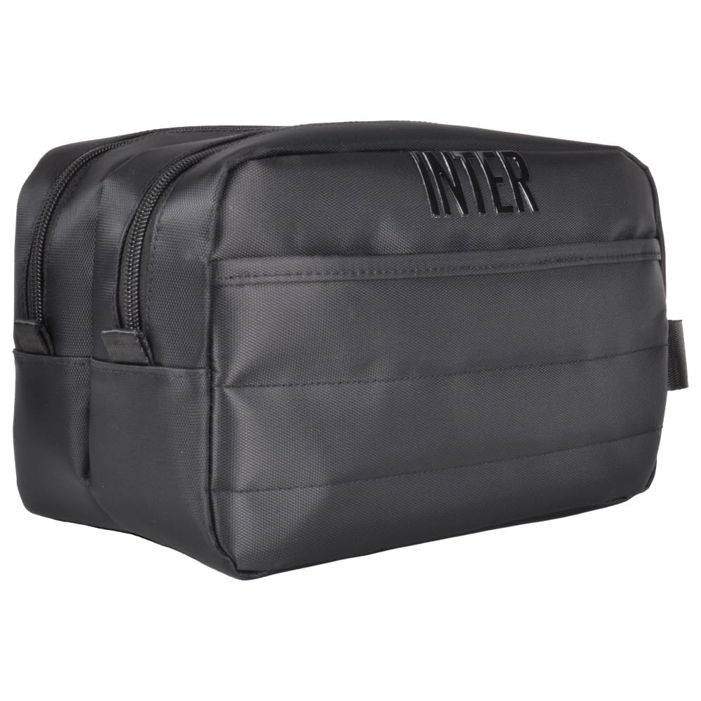Inter Pochette travel con due zip 50% NY 50% PVC Prodotto Ufficiale 153615