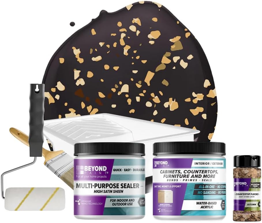 Beyond Paint Countertop Makeover Refinishing Kit, Charcoal
