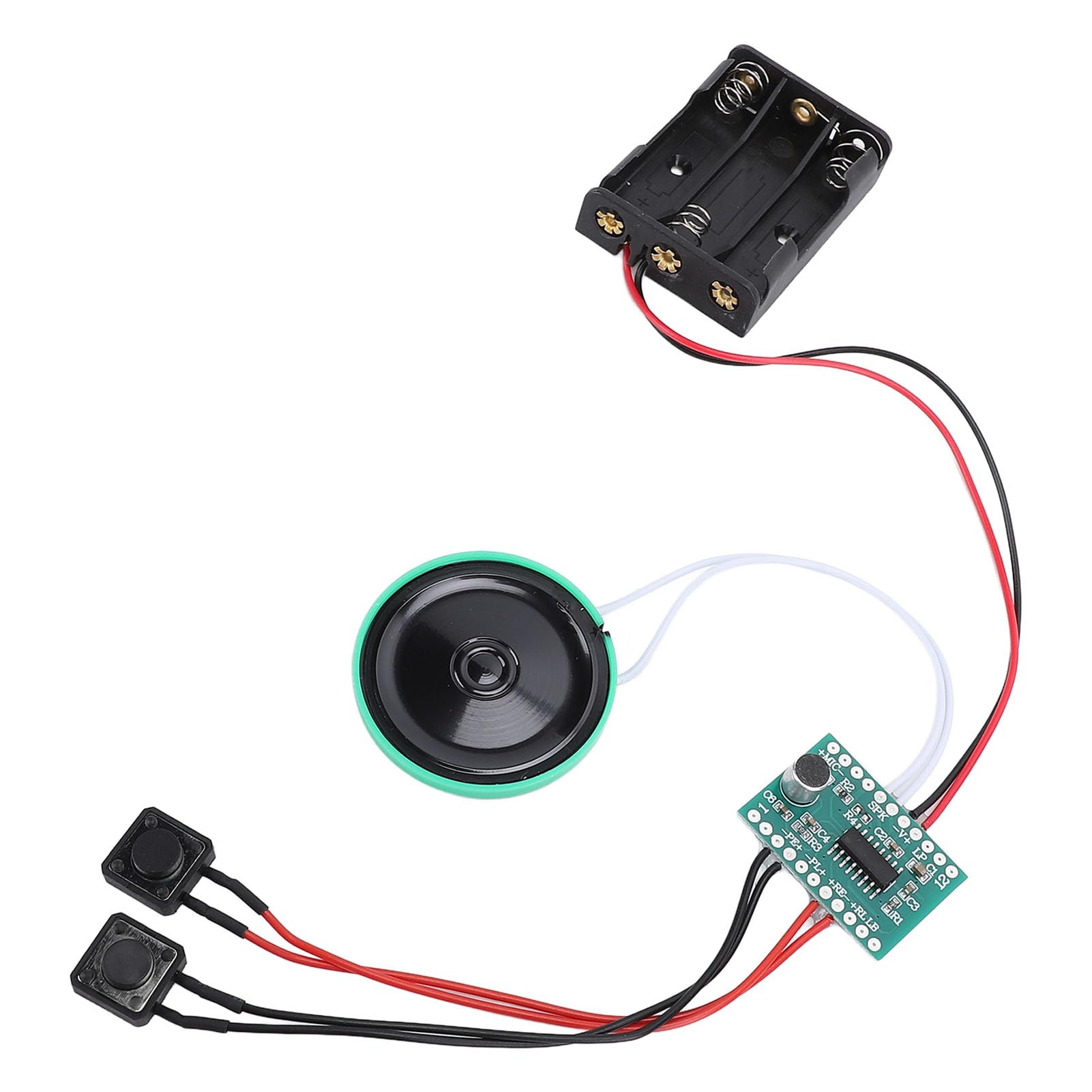 Greeting Cards Recordable Voice Module Single Play 60S Recording Time Card Recording Sound Chip 10cm Wire