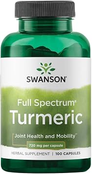 Swanson Full Spectrum Turmeric, 720 mg, 100 Capsules