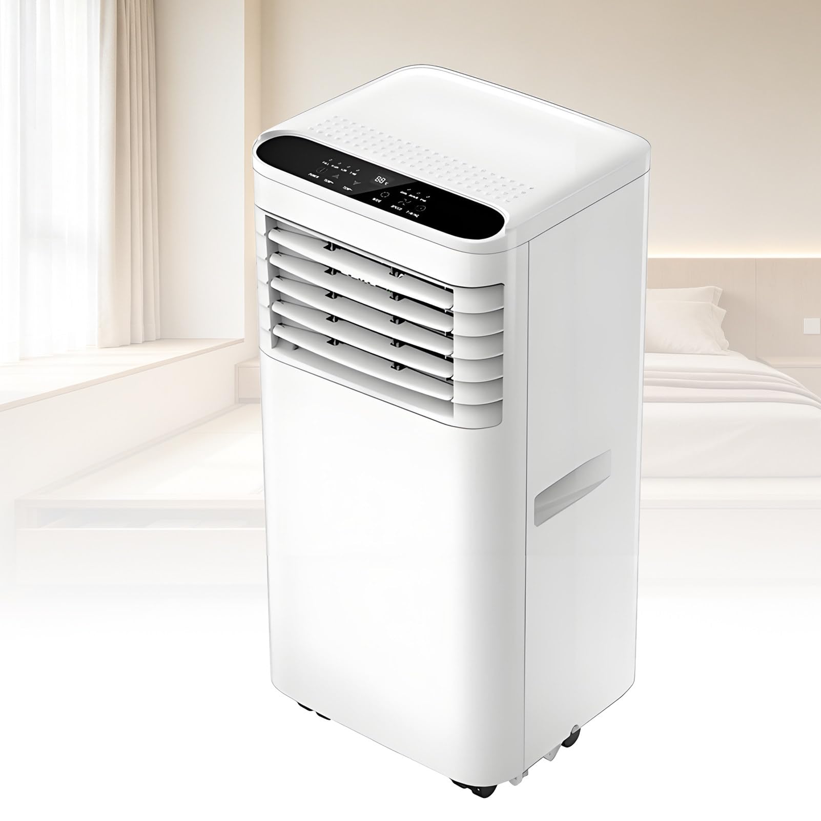 7000BTU Portable Air Conditioner, 4-in-1 AC Unit with Remote for Bedroom