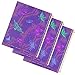 Left handed Wide Ruled notebook With Butterfly Design, Set of 3