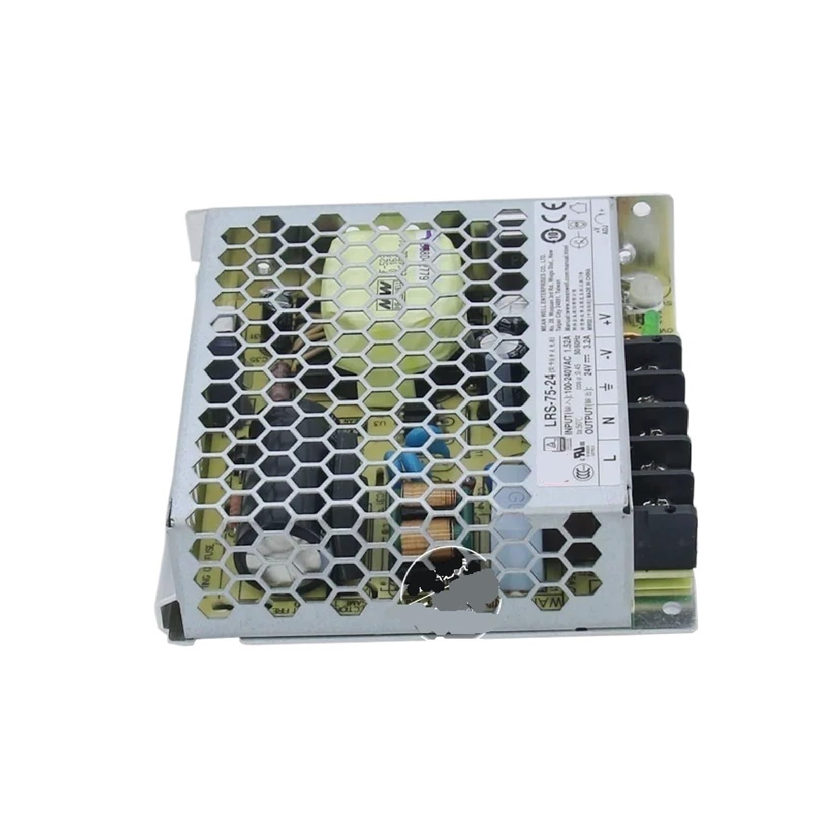 Alimentation à découpage Mince boîtier perforé LRS-75-24 à haute dissipation